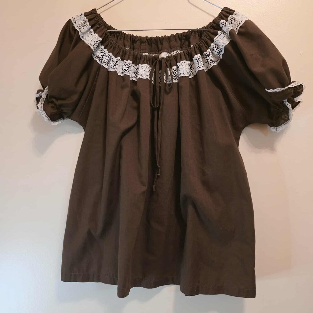 Patio Brown Elastic Top